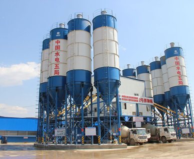 中国水利水电五局成昆铁路专用HZS120